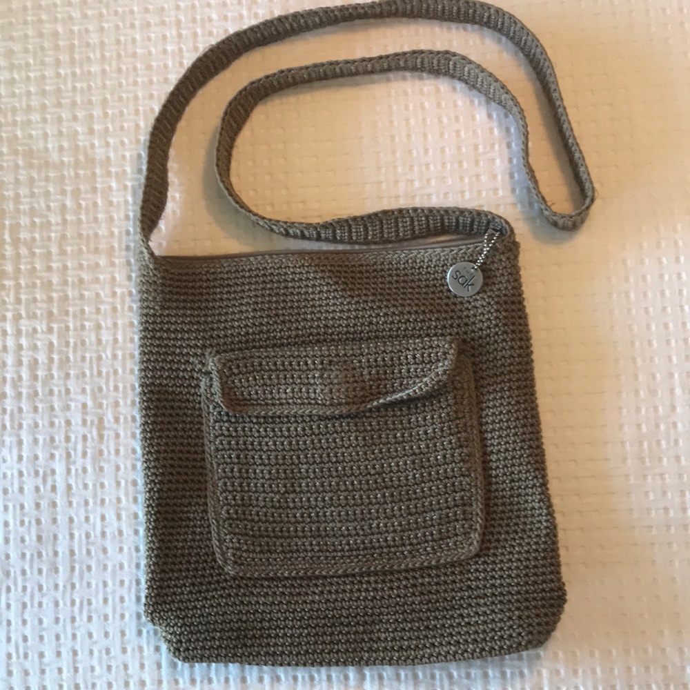 Original The sak crossbody 12x12x2.5 macrame